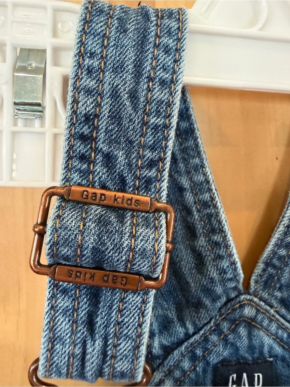 Gap Kids Denim Overall Jeans - Distressed